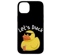 Carcasa para iPhone 14 Plus Let's Duck Yellow Rubber Duck Beach Party Summer Vacation