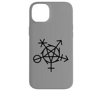 Carcasa para iPhone 14 Plus LGBTQI Símbolo Pagano de Inclusión Género Wicca
