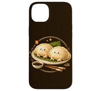 Carcasa para iPhone 14 Plus Lindo Bola De Masa Gyoza Kawaii Asiático Amante De La Comida