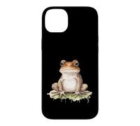 Carcasa para iPhone 14 Plus Lindo diseño Animal Anfibio Rana Acuarela