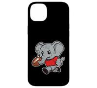 Carcasa para iPhone 14 Plus Lindo Elefante Rugby Runner Cartoon
