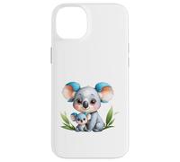 Carcasa para iPhone 14 Plus Lindo Koala mamá y bebé Animal ilustración