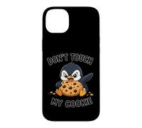 Carcasa para iPhone 14 Plus Lindo pingüino de Dibujos Animados no Toque mi Galleta