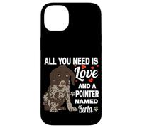 Carcasa para iPhone 14 Plus Lindo Puntero Llamado Berta para alemán Puntero de Pelo Corto