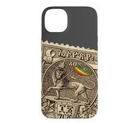 Carcasa para iPhone 14 Plus Lion of Judah Vintage Ethiopia Art Selassie Rasta Reggae