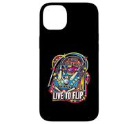 Carcasa para iPhone 14 Plus Live To Flip Pinball Machine Retro Arcade Gamer