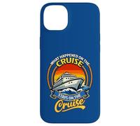Carcasa para iPhone 14 Plus Lo Que sucedió en el Crucero Sigue Siendo Divertido