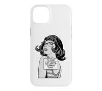 Carcasa para iPhone 14 Plus Lo Siento, te ofendí con mi Chica de Arte Pop de Sentido común