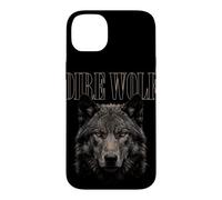 Carcasa para iPhone 14 Plus Lobo Dire Cara Luz De Luna Bosque Fauna Silvestre Naturaleza