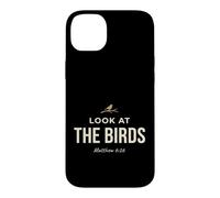 Carcasa para iPhone 14 Plus Look At The Birds Christian Bible Verse Matthew 6 26 Faith