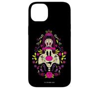 Carcasa para iPhone 14 Plus Looney Tunes Dia de los Muertos Sylvester & Tweety Halloween