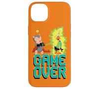 Carcasa para iPhone 14 Plus Looney Tunes Porky and Daffy Game Over