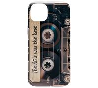 Carcasa para iPhone 14 Plus Los 80 fueron The Best Mix Tape Cassette Retro Nostalgia