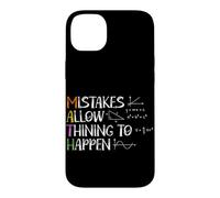 Carcasa para iPhone 14 Plus Los Errores Permiten Que el Pensamiento suceda Profesor de matemáticas Matemático