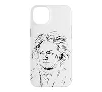 Carcasa para iPhone 14 Plus Ludwig Van Beethoven Compositor Música Clásica Pianista Arte