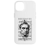 Carcasa para iPhone 14 Plus Ludwig Van Beethoven Partitura Clásica Retrato Vintage