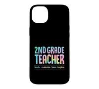 Carcasa para iPhone 14 Plus Maestro de Segundo Grado Enseña Motivar Amor Inspirar Enseñanza Lema