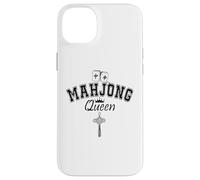 Carcasa para iPhone 14 Plus Mahjong Queen of Tiles Women Mahjong Queen Crown Mahjaholic