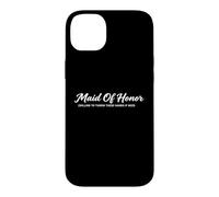 Carcasa para iPhone 14 Plus Maid of Honor from Bride for Sister