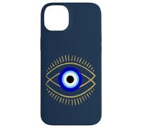 Carcasa para iPhone 14 Plus Mal de Ojo Azul con símbolo de protección mística para Hombres y Mujeres