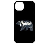 Carcasa para iPhone 14 Plus Mama Bear Celestial Print Pattern Stars Astronomía Astrología