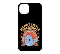 Carcasa para iPhone 14 Plus Mama's Little Splasher Cute Whale Mom Kids