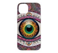 Carcasa para iPhone 14 Plus Mandala Evil Eye Art Style Boho Hippie Estética