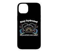 Carcasa para iPhone 14 Plus MANTENTE HIDRATADO - ¿BEBISTE Agua Hoy? Delfines
