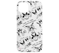Carcasa para iPhone 14 Plus Marvel Studios Deadpool & Wolverine Toony Doodles Pattern