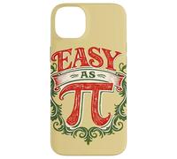 Carcasa para iPhone 14 Plus Matemáticas Retro Tan fáciles como Pi
