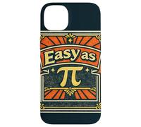 Carcasa para iPhone 14 Plus Matemáticas Retro Tan fáciles como Pi