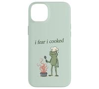 Carcasa para iPhone 14 Plus Me temo Que cociné a Frog Chef Burning Food, Divertido Meme de Weirdcore
