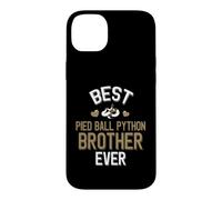 Carcasa para iPhone 14 Plus Mejor Pied Ball Python Brother Ever Piebald Snake Lover