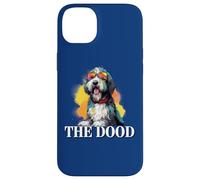 Carcasa para iPhone 14 Plus Mens Womens Kids Cute The Dood Bernedoodle Dog Lover