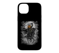 Carcasa para iPhone 14 Plus Mercenario de arpillera como Motivo de Halloween de Jinete