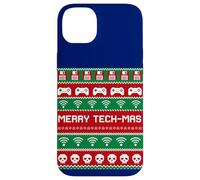Carcasa para iPhone 14 Plus Merry Tech-Mas Disquete WiFi Videojuegos