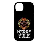 Carcasa para iPhone 14 Plus Merry Yule - Winter Solstice - Holly Pentagram - Gift