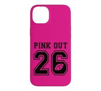 Carcasa para iPhone 14 Plus Mes de concientización sobre el cáncer de Mama del Equipo de fútbol Pink out 2026