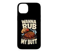Carcasa para iPhone 14 Plus Mezclador Divertido para Barbacoa Wanna Rub My Butt Grill Master