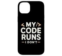 Carcasa para iPhone 14 Plus Mi código se Ejecuta yo no | Coding Joke Funny Software Engineer