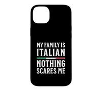 Carcasa para iPhone 14 Plus Mi Familia es Italiana Nada me Asusta