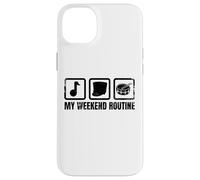 Carcasa para iPhone 14 Plus Mi Rutina de Fin de Semana Percusionista Tambor Lateral