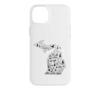 Carcasa para iPhone 14 Plus Michigan Camping Adventure UP & Lower Peninsula Outdoor