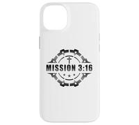Carcasa para iPhone 14 Plus Mission 3:16 - Christian Faith Church Ministry Soldier