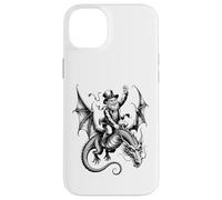 Carcasa para iPhone 14 Plus Mito Legendario del Jinete del dragón del Duende Celta