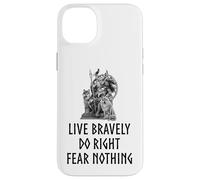 Carcasa para iPhone 14 Plus Mitología nórdica - Dios nórdico Odin - No temer Nada - Medieval