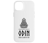 Carcasa para iPhone 14 Plus Mitología nórdica Medieval - Un Lobo de Odín - Religión vikinga