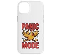 Carcasa para iPhone 14 Plus Modo de pánico Pollo Divertido Caos Humor