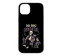 Carcasa para iPhone 14 Plus Modo Papá Esqueleto Inmortal Halloween Papá Más Allá Humor