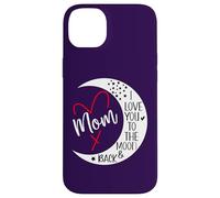 Carcasa para iPhone 14 Plus Mom I Love You to The Moon & Back I Love My Mum Mother's Day